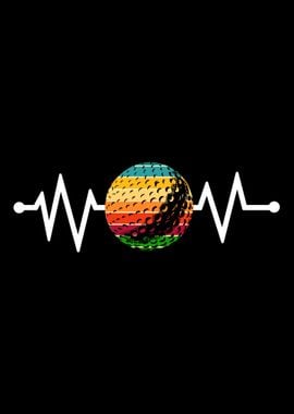 Retro Golf Heartbeat