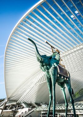 Guillemins station Liege