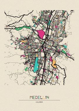 Medellin Map