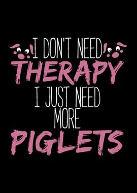 Piglet Therapy Pig Pigs