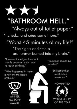 BATHROOM HELL BLACK