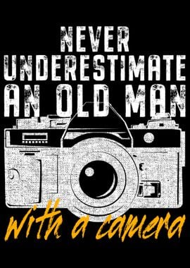 Old Man With A Camera