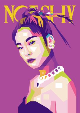 ITZY HWANG YEJI POP ART