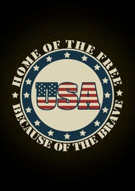 USA Home Of The Free