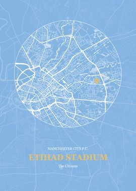 Etihad Stadium Map