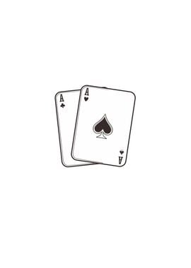 Two aces win a small pot