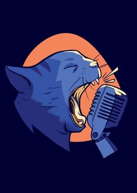 Singing Cat design