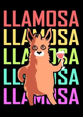 Llama Party Lama Alcohol