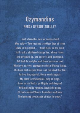 Ozymandias by Shelley