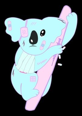 Yami Kawaii Koala Pastel