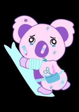 Yami Kawaii Koala Pastel