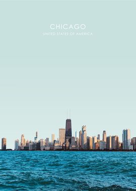 Chicago Skyline Artwork