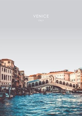 Venice Travel Illustration