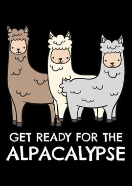 Funny Lama Alpaca Gift