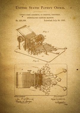 Stenographic Machine 