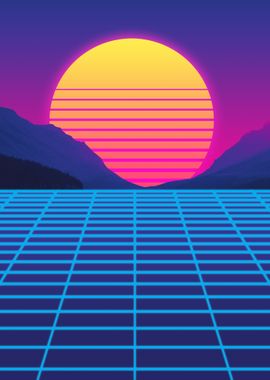 Minimalist Outrun