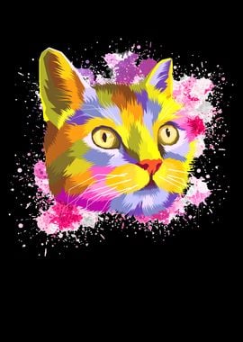 Pop Art Cat