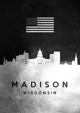 Madison Wisconsin Skyline