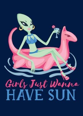 Alien Girls just wanna