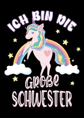 Groe Schwester Einhorn