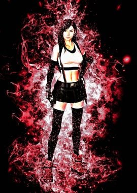 tifa lockhart aura