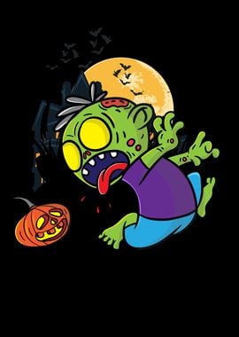 Funny Halloween Zombie