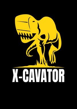 XCavator Excavator Dino