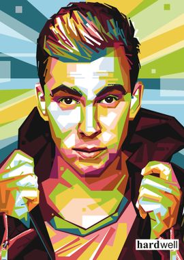 DJ Hardwell music Pop Art