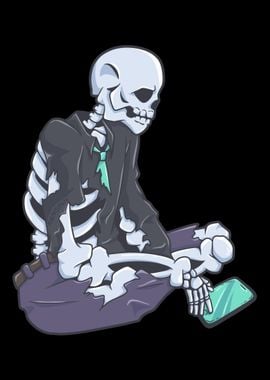 Skeleton Smartphone dead g