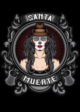 Santa Muerte Sugar Skull