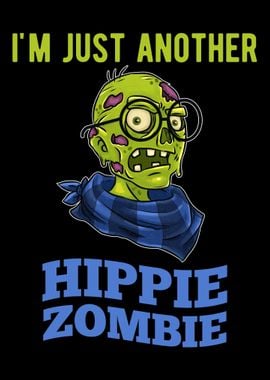 Hipster Zombie Halloween