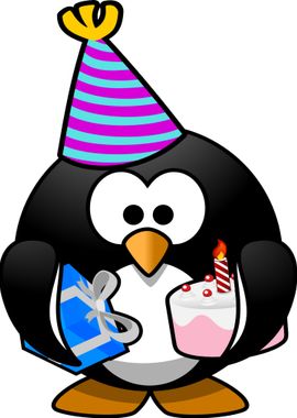 brithday penguin