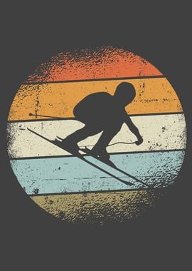 Ski Retro Design