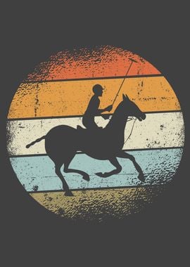 Polo Equestrian Retro