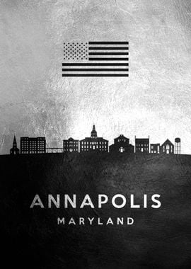 Annapolis Maryland Skyline