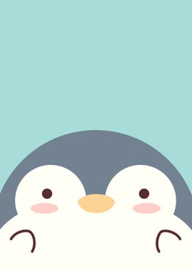 Cute Kawaii Penguin 