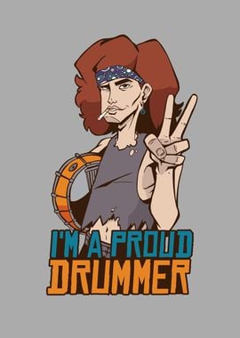 Proud Drummer Design