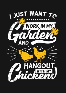 Chicken and Gardening 