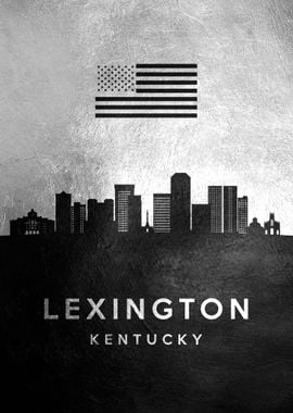 Lexington Kentucky Skyline