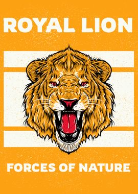 Royal Lion Wild Animal