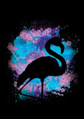 Flamingo Figure Animal Art