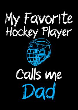 Hockey player dad