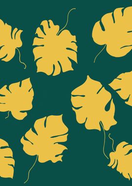 Monstera Simple Pattern