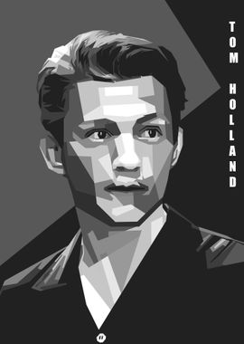 tom holland bw