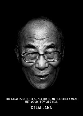 DALAI LAMA THE GOAL BLACK