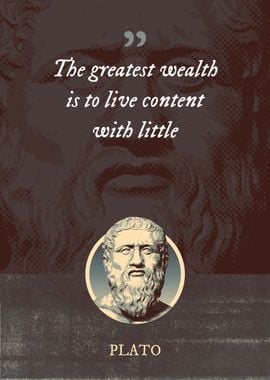 The greatest wealth is to 