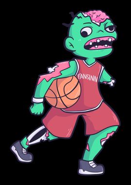 Basketball Zombie Sport Fu