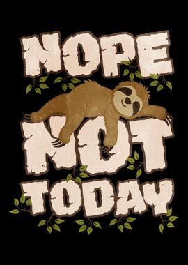 Funny Sloth Gift For Lazy