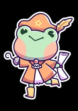 Frog Pirate Captain Treasu