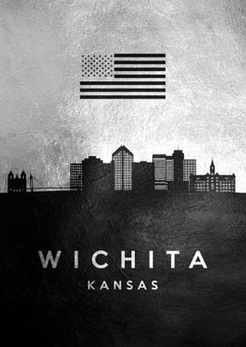 Wichita Kansas Skyline